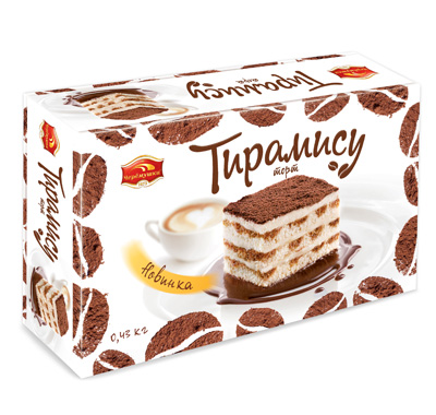 Торт Черемушки Тирамису 430г