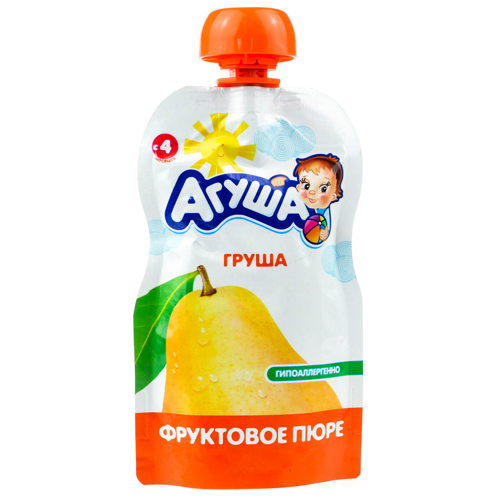 Агуша Пюре Фруктовое Груша 90г