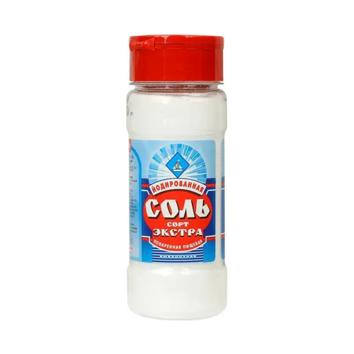 Соль йодированная экстра 250г.