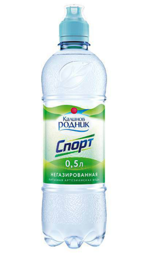 Вода питьевая КАЛИНОВ РОДНИК "Спорт" негазированная 0.5 л