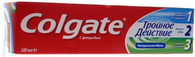 Зубная паста Colgate Тройное Действие Натуральная мята туб. 100 мл