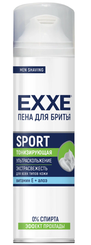 Пена для бритья EXXE "Sport" тонизирующая 200 мл