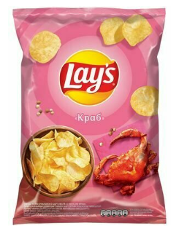 Чипсы LAY'S "Краб" картофельные 70 г