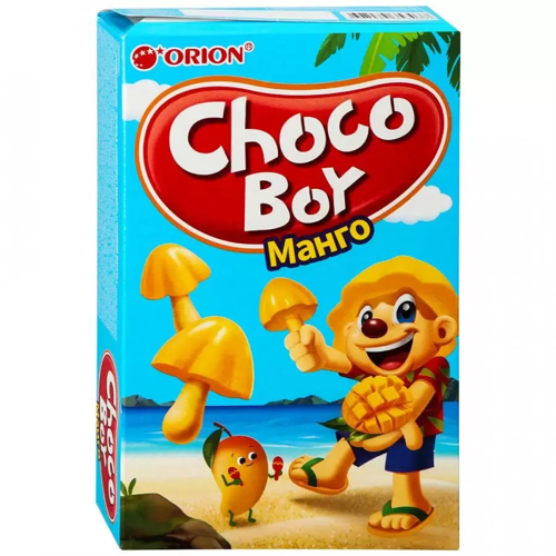Печенье Orion Choco Boy Манго 45г