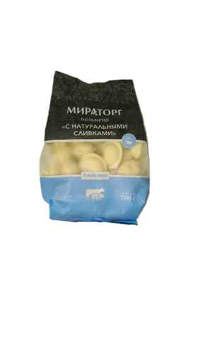 Пельмени МИРАТОРГ "С натуральными сливками" 700 г