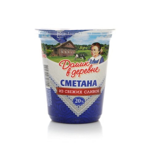 Сметана Домик в Деревне 20% 300г