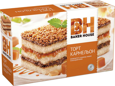 Торт Baker House Кармельон 350 гр