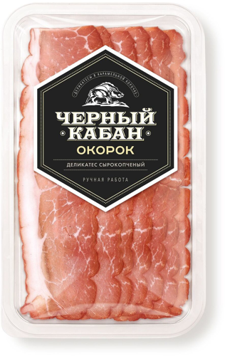 Окорок Сырокопченый Черный Кабан Нарезка 95г