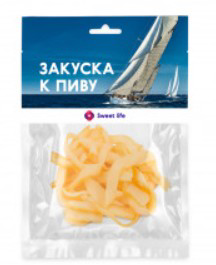 Кальмар Кольца Сушено-Вяленый 70г Sweet Life
