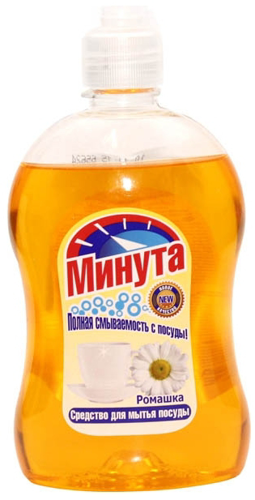 Средство для мытья посуды МИНУТА "Ромашка" 500 мл