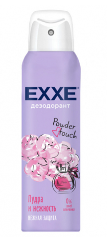 Дезодорант EXXE "Powder touch. Пудра и нежность" 150 мл