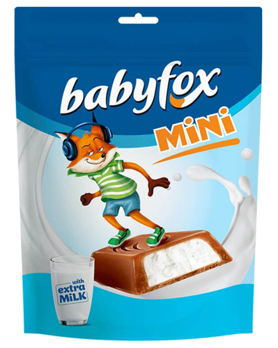 Конфеты Babyfox с Молочной Начинкой 120г