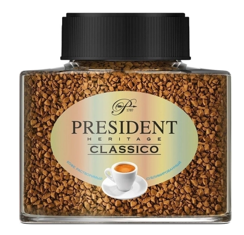 Кофе Растворимый Senator President Classico 85г Стекло
