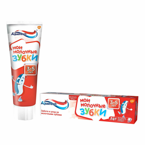 Зубная паста AQUAFRESH "Мои молочные зубки" детская 50 мл