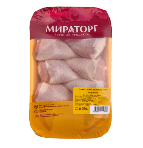 Голень цыпленка-бройлера с кожей 1кг