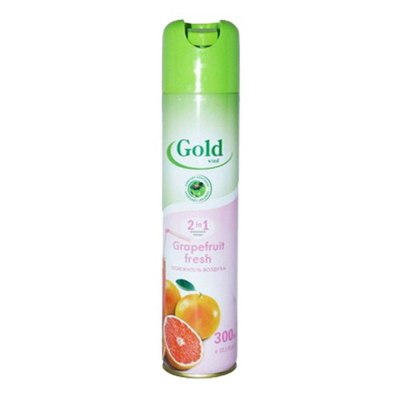 Освежитель воздуха GOLD WIND 2в1 "Grapefruit fresh" 300 мл