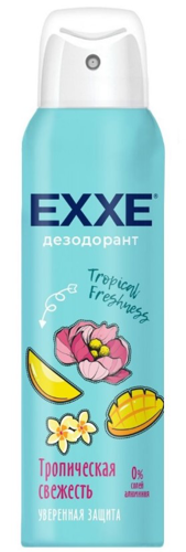 Дезодорант EXXE "Tropical freshness" 150 мл