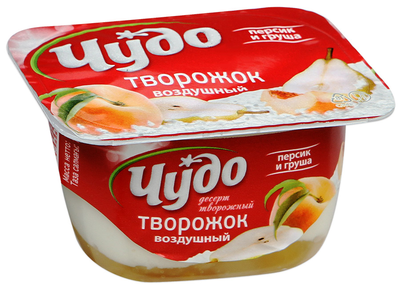 Десерт Творожный Чудо Персик Груша 4,2% 100г