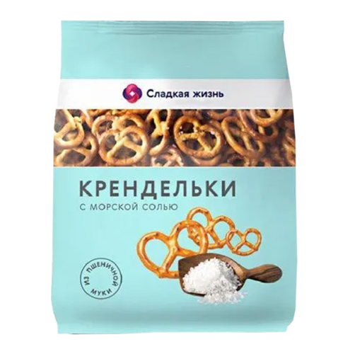 Крендельки с Морской Солью 150г Сладкая Жизнь