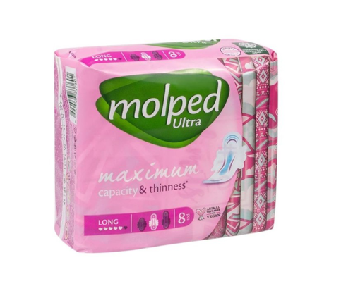 Прокладки гигиенические MOLPED "Molped Ultra Long" 8 шт