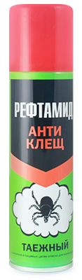 Аэрозоль Рефтамид Антиклещ усиленный фл. 145 мл