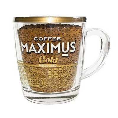 Набор Кофе Растворимый Maximus Gold в Кружке 70г