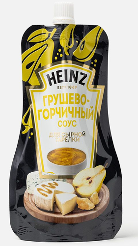 Соус Heinz Грушево-Горчичный для Сырной Тарелки 200г