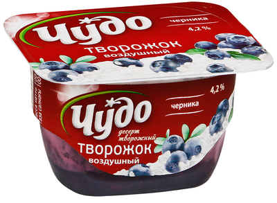Десерт Творожный Чудо Черника 4,2% 100г