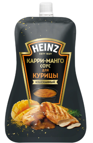 Соус Heinz Карри-Манго для Курицы 200г