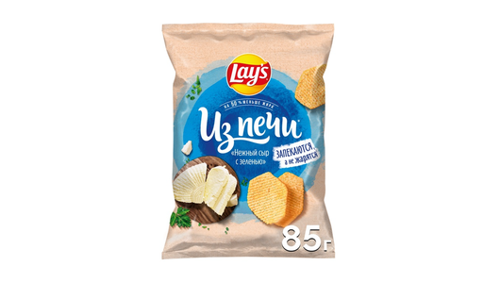 Лейз Из Печи НежнСыр Зелень 85г