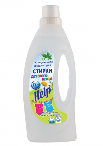 Средство для стирки HELP детского белья 1 л