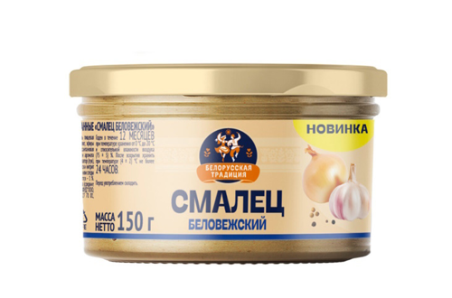 Консервы паштетные Смалец Беловежский 150г