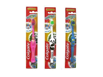 Зубная щетка COLGATE "Доктор Заяц" детская от 2х лет 1шт