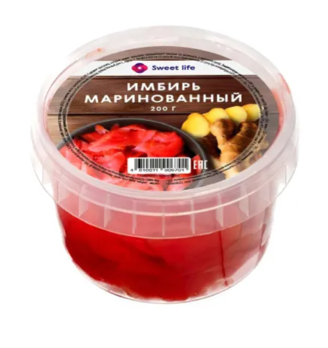Имбирь Маринованный 200г Sweet Life