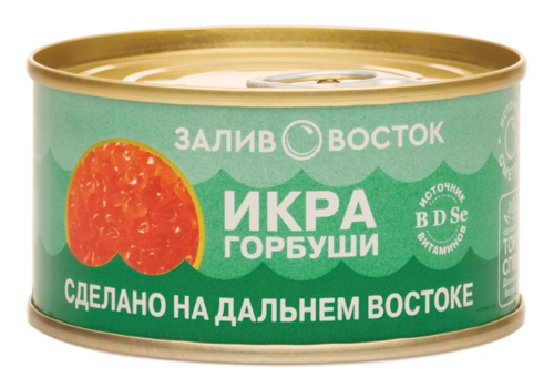 Икра Лососевая Находка Зернистая 140г