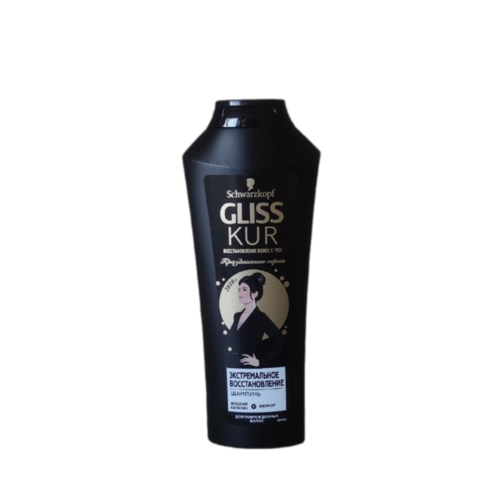 Шампунь GLISS KUR "Экстремальное восстановление" для поврежденных и сухих волос 400 мл
