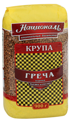 Гречка ядрица "НАЦИОНАЛЬ" 900гр