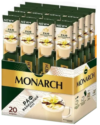 Кофе Растворимый Monarch Раф Ванильный 15г