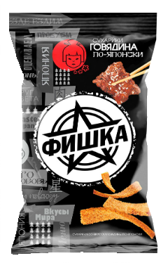 Сухарики ФИШКА "Говядина по-японски" 120 г