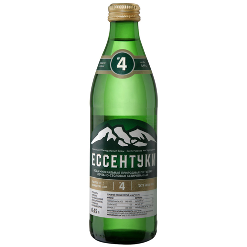 Ессентуки № 4 0,45л стекло