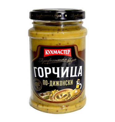 Горчица Кухмастер По-дижонски 210 гр