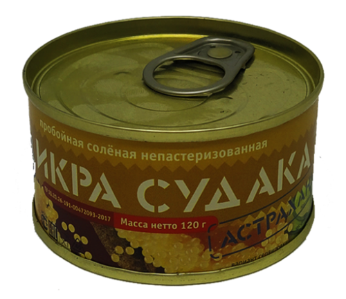 Икра Судака Лунское Море Деликатесная 120г ж/б
