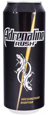 Напиток энергетический ADRENALINE Rush 0.5 л