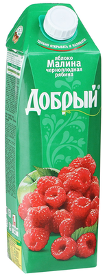 Сок Добрый Яблоко-малина-рябина 0,95л