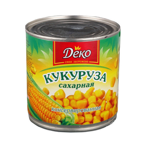 Кукуруза DEKO сахарная 420 г