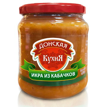 Икра кабачковая Донская кухня 480г