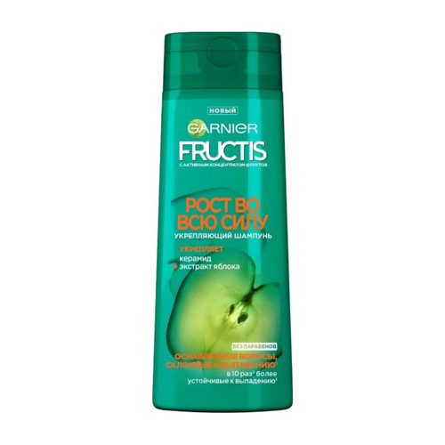 Шампунь Garnier Fructis  д/тонких волос "Рост во всю силу" 250 мл