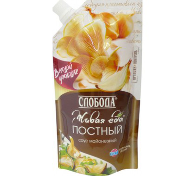 Соус Майонезный Слобода Постный 56% 192г