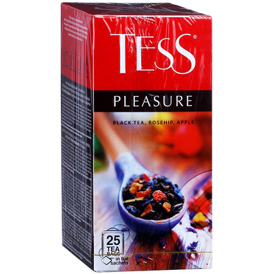 Чай Черный Tess Pleasure 25 Пакетиков