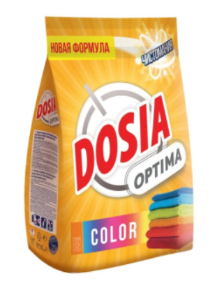 Порошок стиральный DOSIA "Optima Color" 2.5 кг